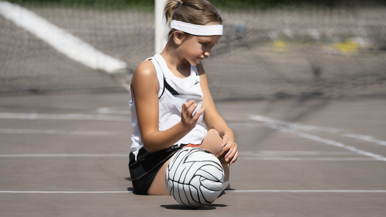 Nowoczesny sklep sportowy z ekspozycją najnowszych produktów, jasne oświetlenie podkreślające innowacyjne artykuły sportowe
