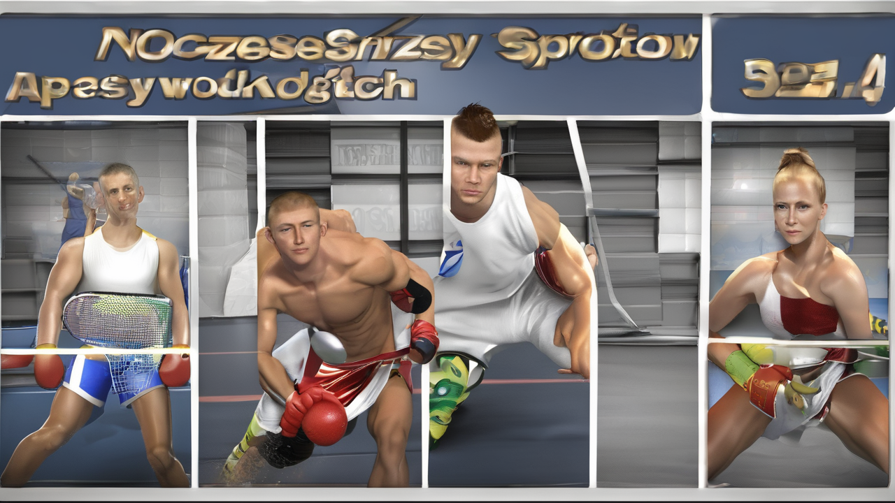 Nowoczesny sprzęt do sportów wodnych na tle błękitnej wody