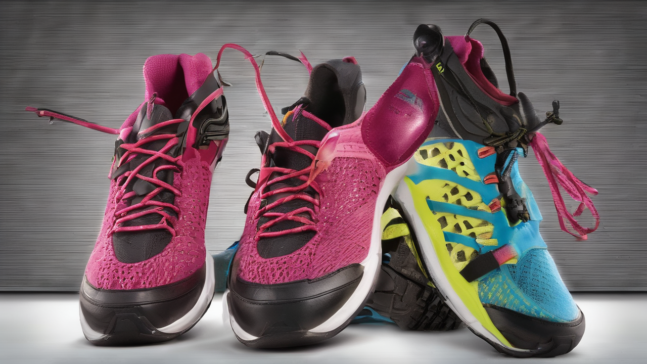 Wysokiej jakości buty do biegania, zegarki sportowe i odzież techniczna dla biegaczy w różnych kolorach